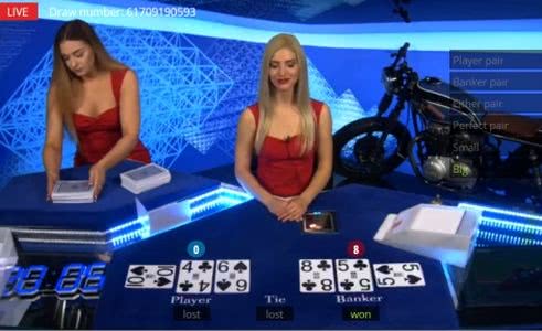 Bet on baccarat